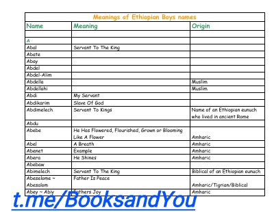 Meanings of Ethiopian Boys names.pdf